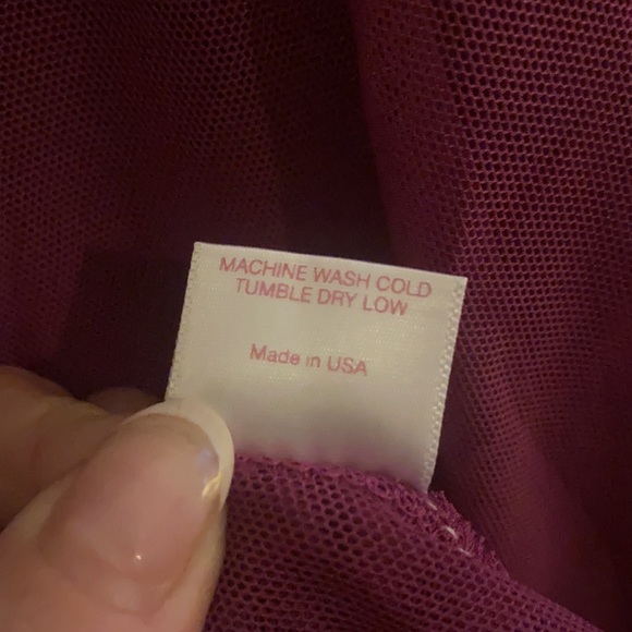 Sweat by Whitney Port NWT Mesh Back Racerback Yoga Tank Top in Purple Size L - Picture 11 of 11